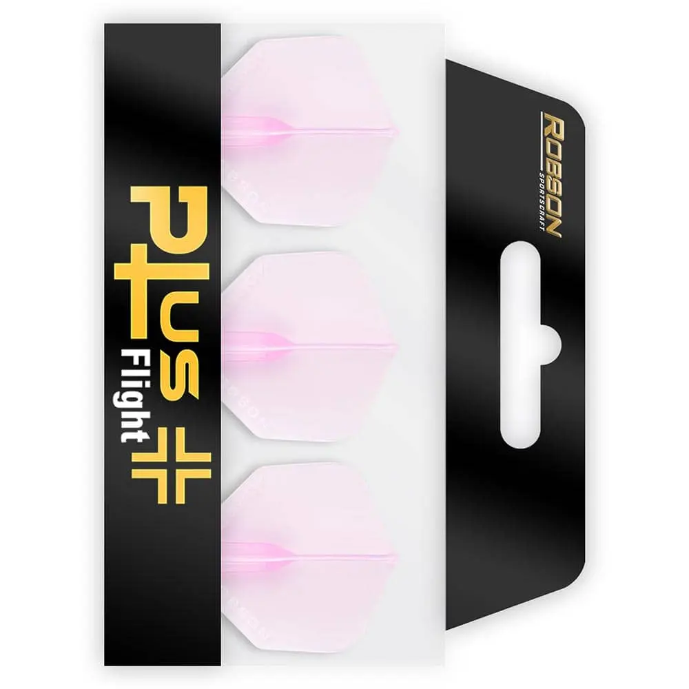 Pluma Bulls Darts Robson Crystal Estandar Rosa Transparente51752 vista 3