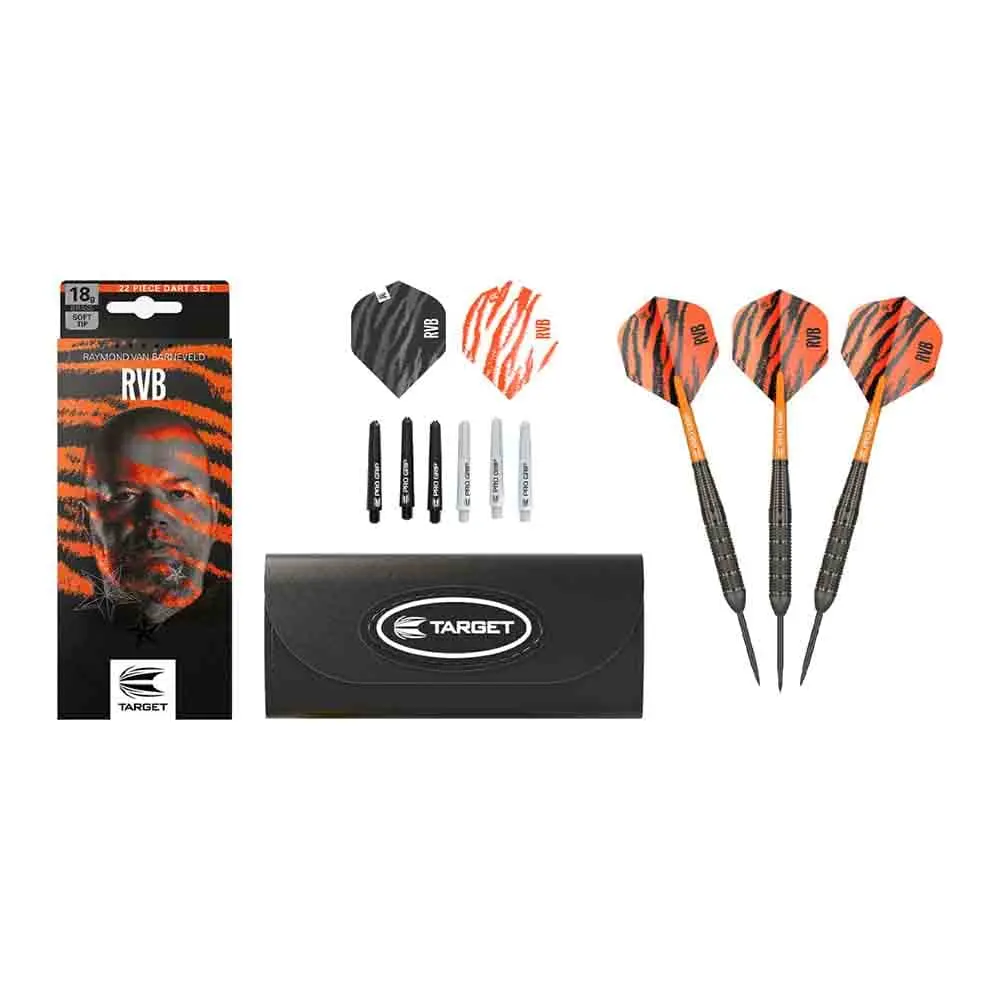Dardos Target Raymond Van Barneveld RVB Brass 22gr170014 vista 4