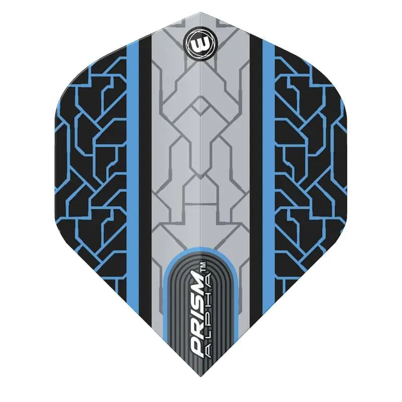 Plumas Winmau Darts Standard Prism Alpha Black Blue6915.705