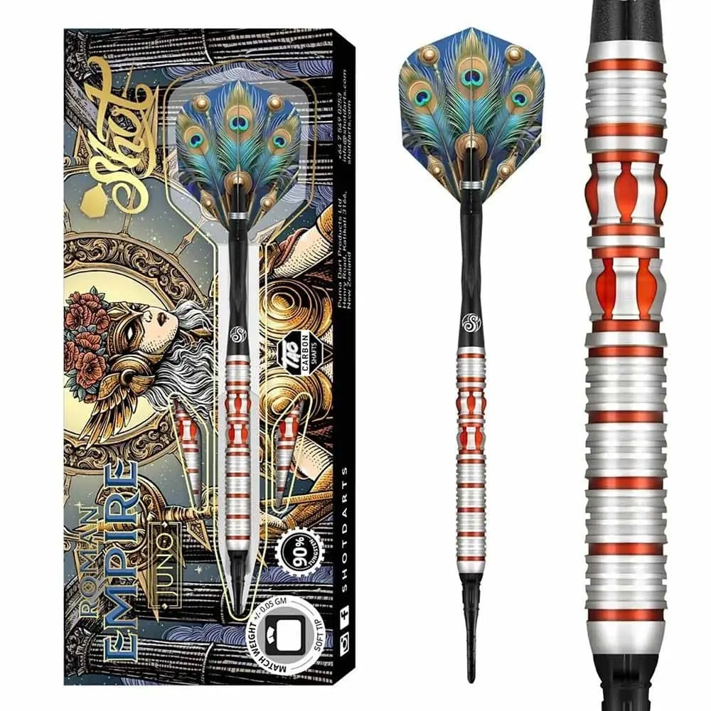 Dardos Shot Celt Juno SH- 90% Tungsteno 20g Profesionales vista 3