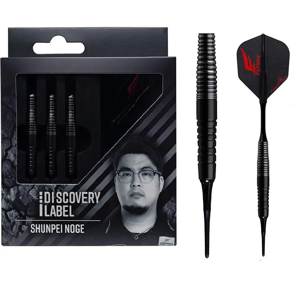 Dardos Cosmo Darts Discovery Label Shunpei NOGE 90% Tungsteno 19g Profesionales vista 2