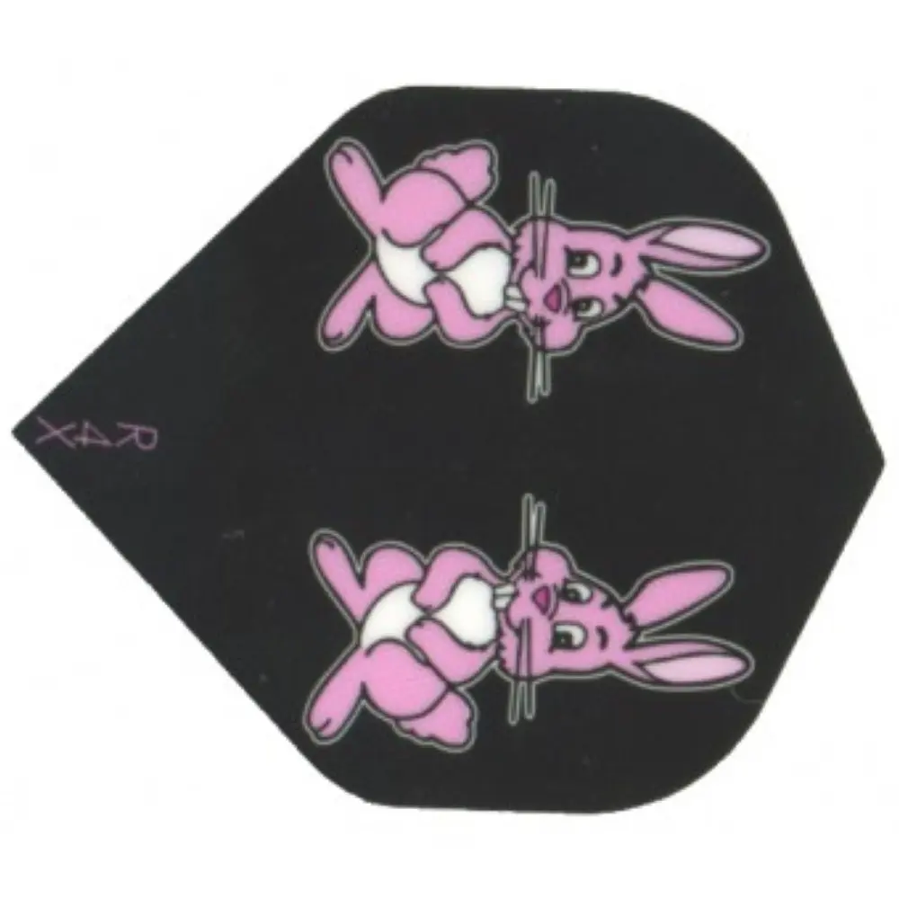 Plumas R4X standard Conejo fondo negro McR4X-216 vista 2