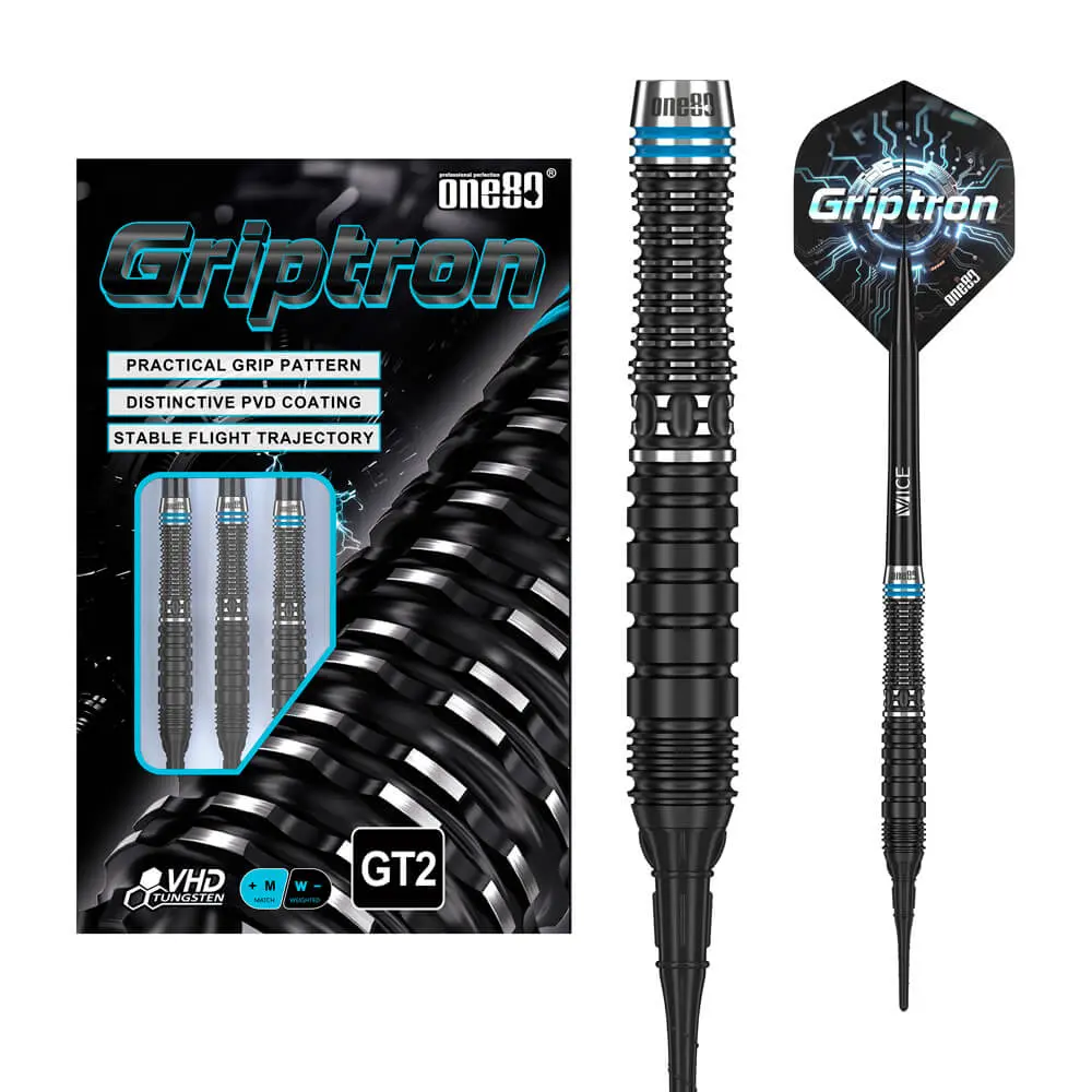 Dardos Oneriptron GT2 Softip 90% Tungsteno 20g Profesionales vista 6