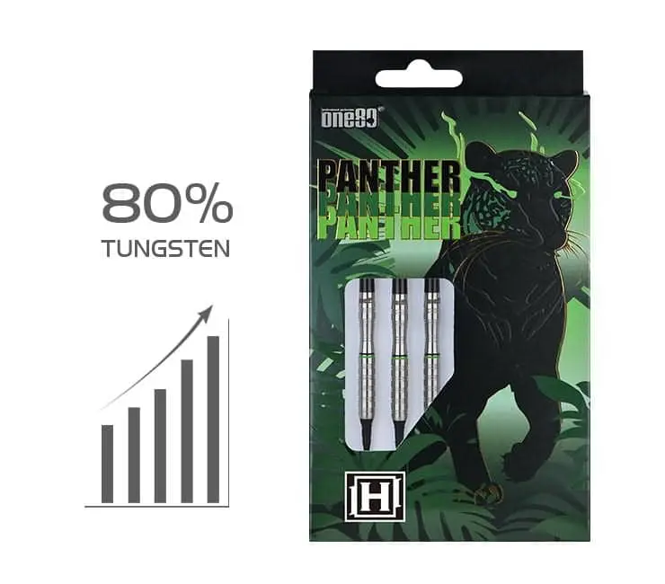 Dardos One80 Panther H 80% Tungsteno 16g Alto Rendimiento vista 4