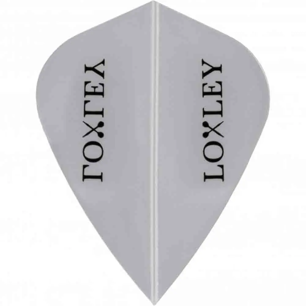 Plumas Loxley  Darts Transparente Logo Kite