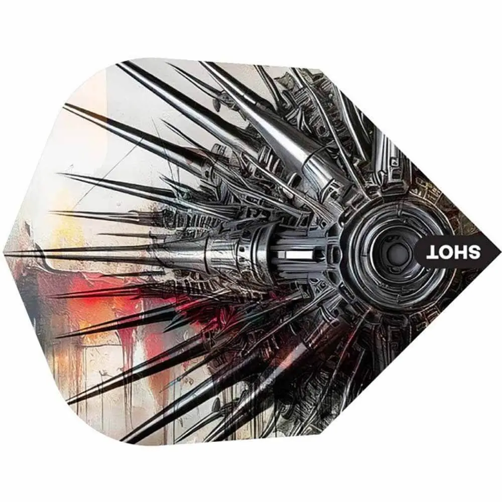Plumas Shot Darts Gnarly Smasha NO6SH-SF5525 vista 3