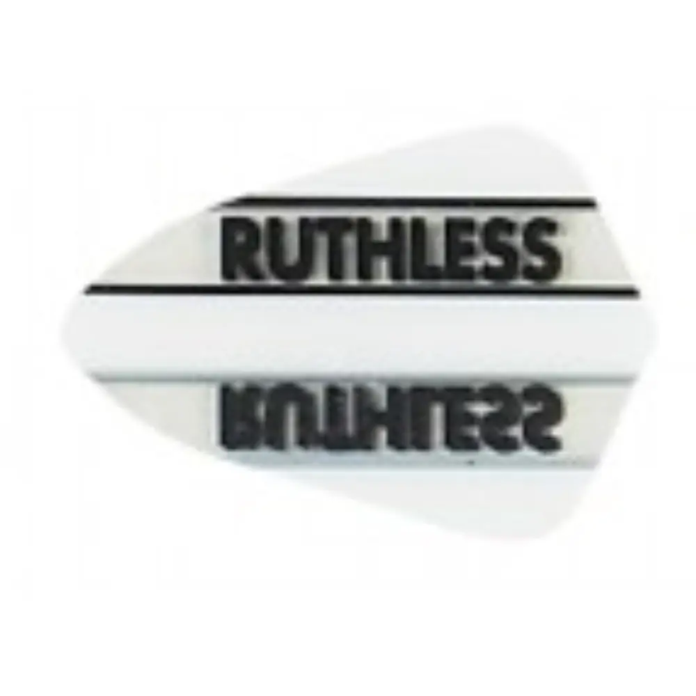 Plumas Ruthless Fantail Plain Blanco1941 vista 2