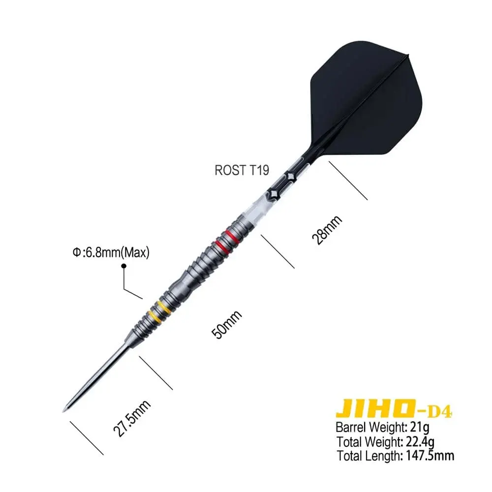 Dardos Cuesoul Jiho D4 Steel 90% 21gCSJH-90Y21 vista 2