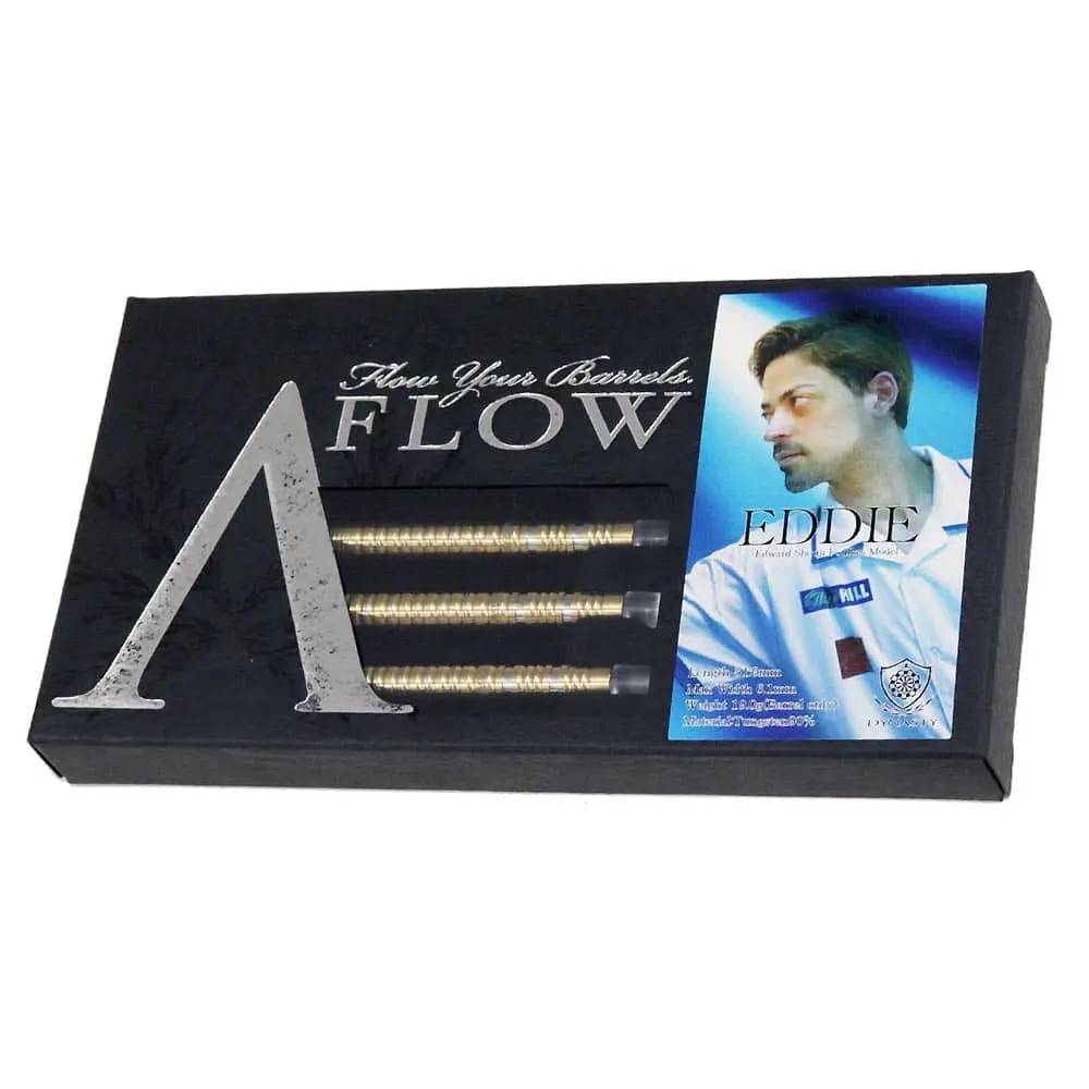Dardos Dynasty Darts A Flow Edward Foulkes Eddie Gold 90% Tungsteno 19g Profesionales vista 5