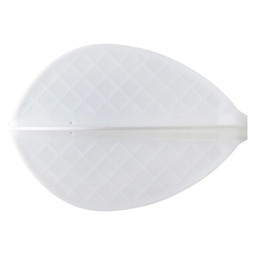 Plumas Cosmo Darts Flights Flight Pro D-3 White vista 3