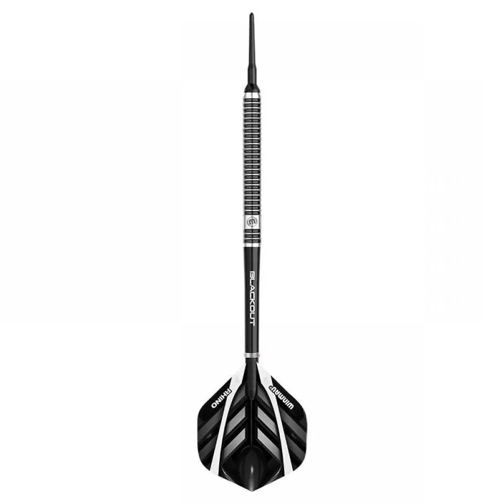 Dardos Winmau Blackout 20 90% Tungsteno 20g Profesionales vista 2