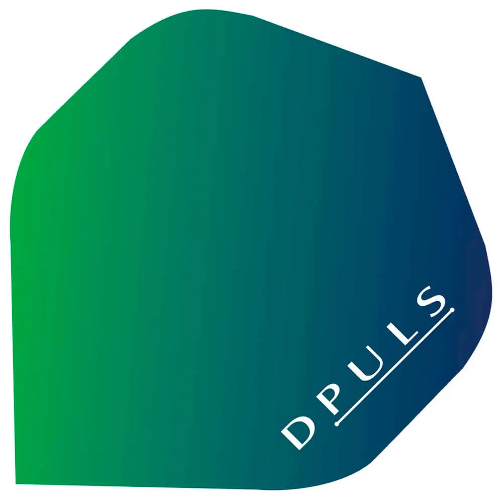 Plumas Bulls Darts DE Dpuls Standard Azul y Verded43012