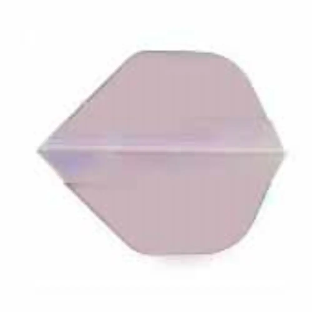 Plumas Iridescent Smooth Standard Blanca Tranparente vista 2