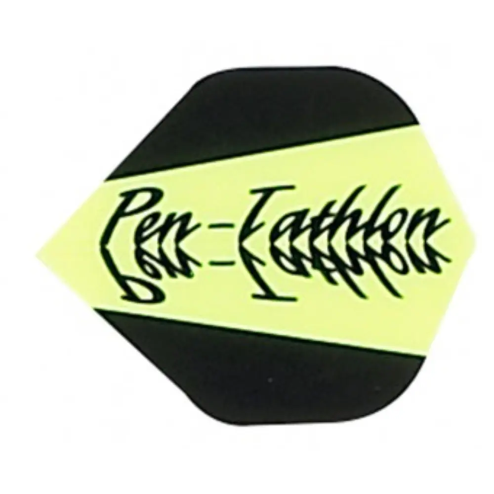 Plumas Pentathlon Standard Árabe Amarilla/Negra2024 vista 2