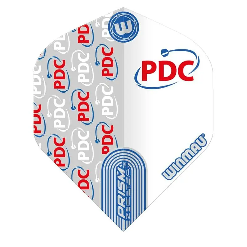 Plumas Winmau Darts Standard Prism Zeta White6915.320
