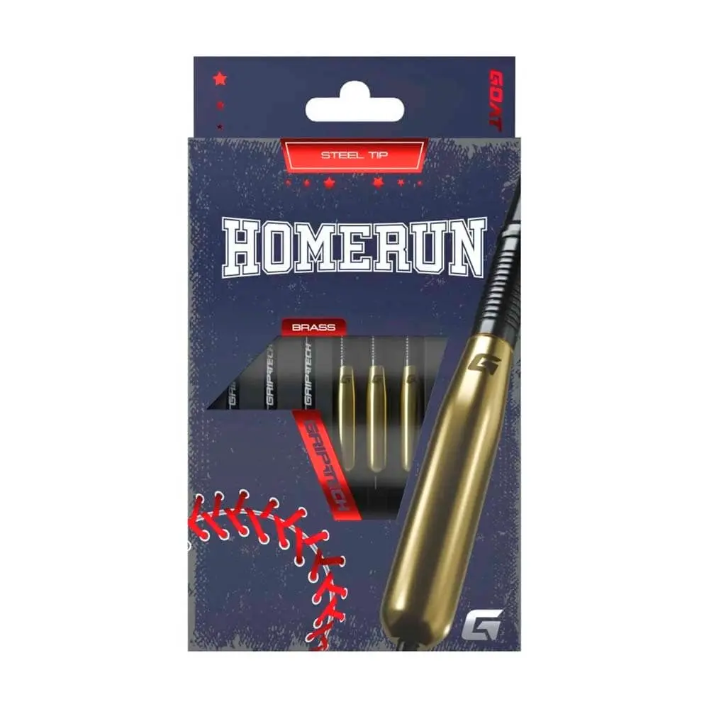 Dardos GOAT Homerun Gold Latón Steel 15g vista 3