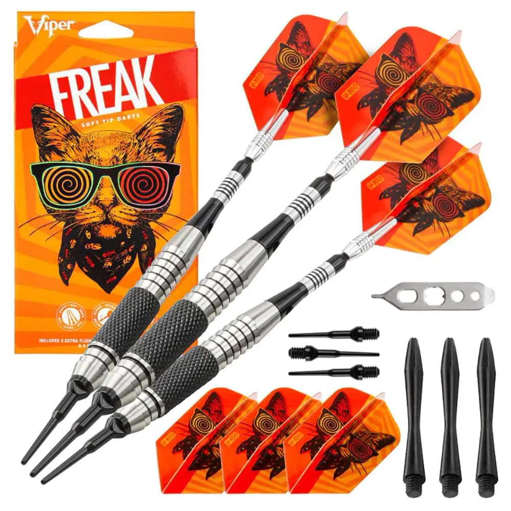 Dardos Viper The Freak Darts Nickel 20--18 18g