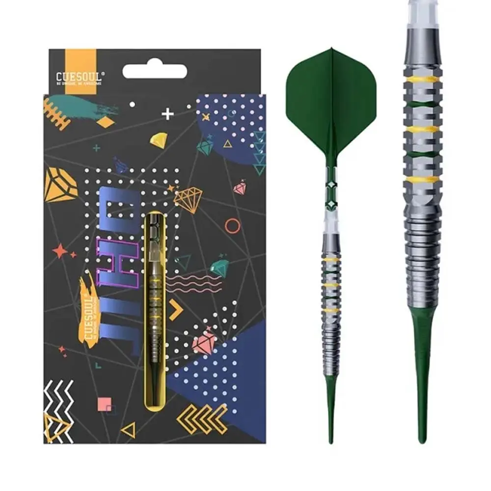 Dardos Cuesoul Jiho D3 Soft tip 90% Tungsteno 20g Profesionales