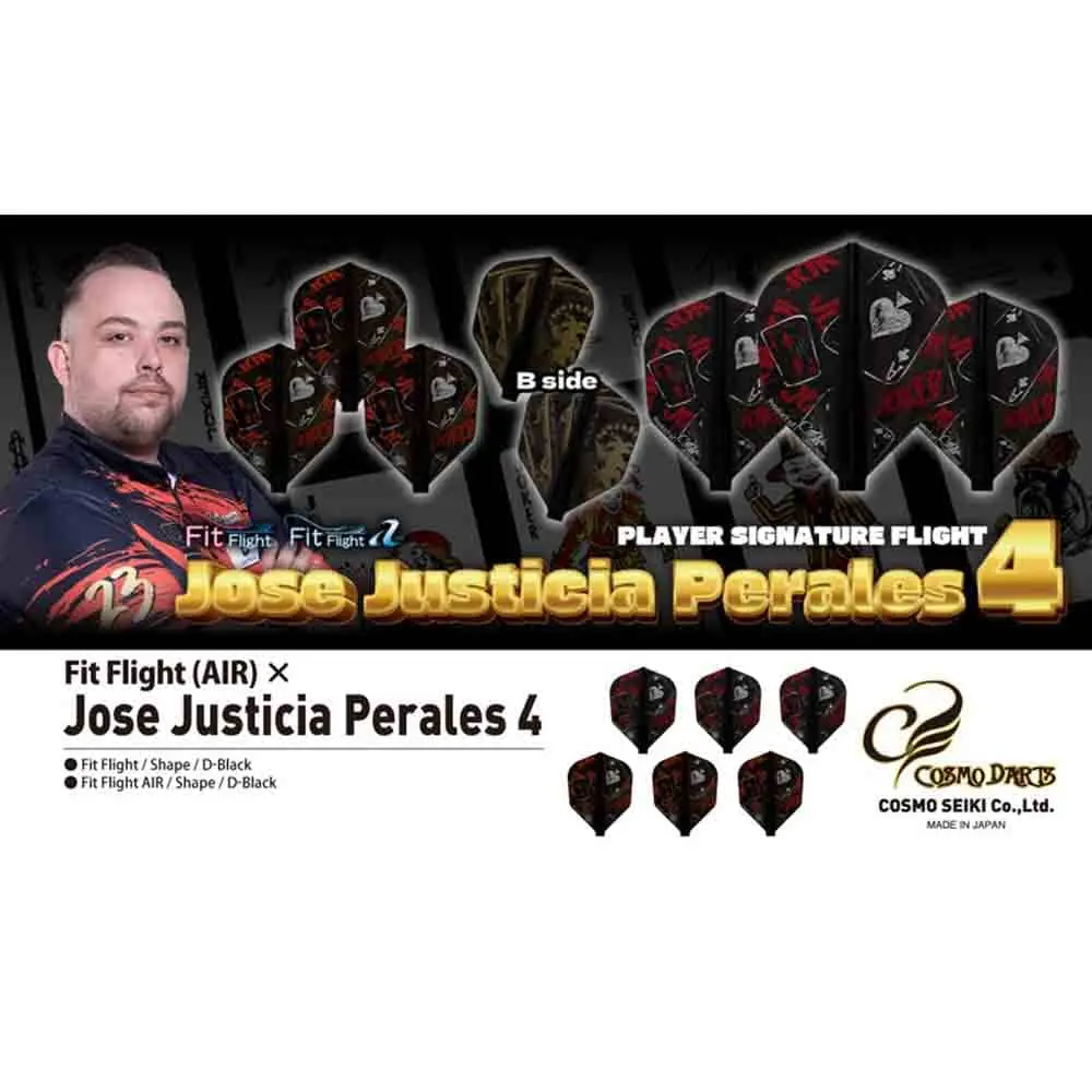 Plumas Fit Flight Jose Justicia Perales ver.4 Shape vista 4