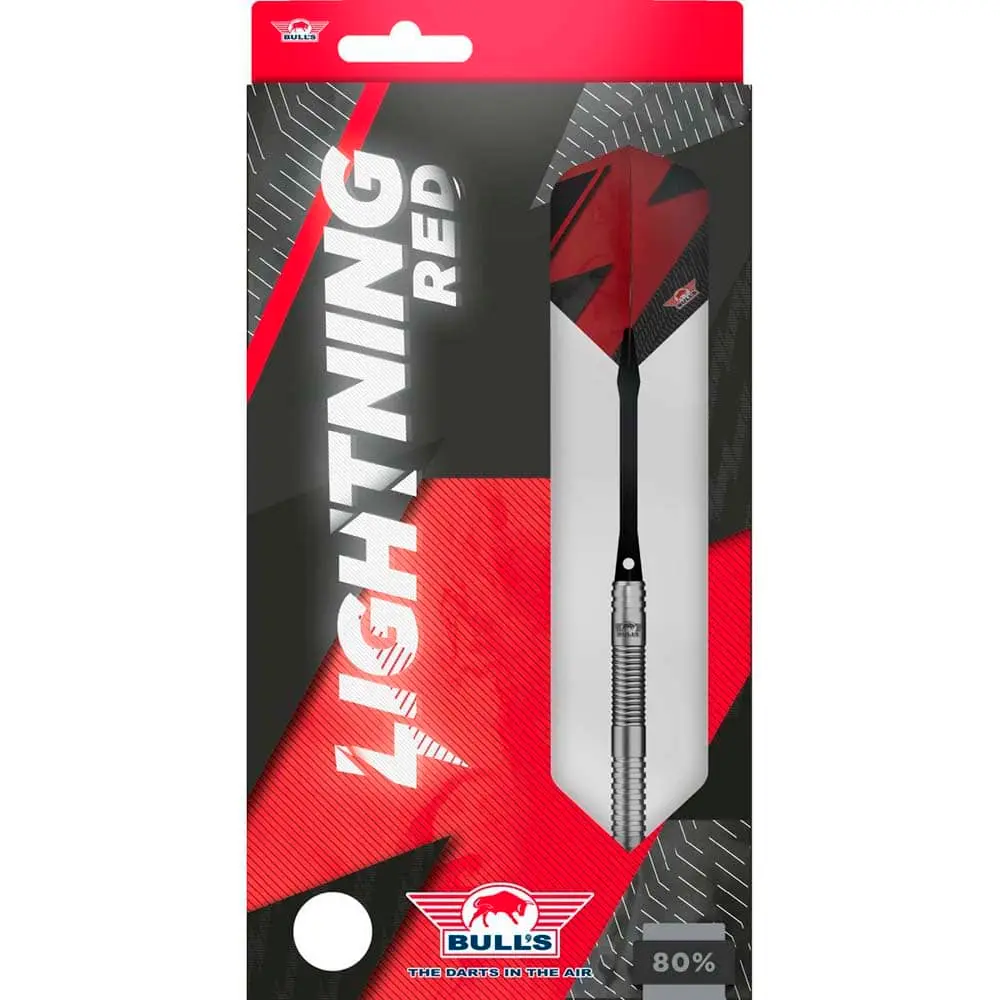 Dardos Bulls DE Lightning Red 80% Tungsteno 21g Alto Rendimiento vista 5