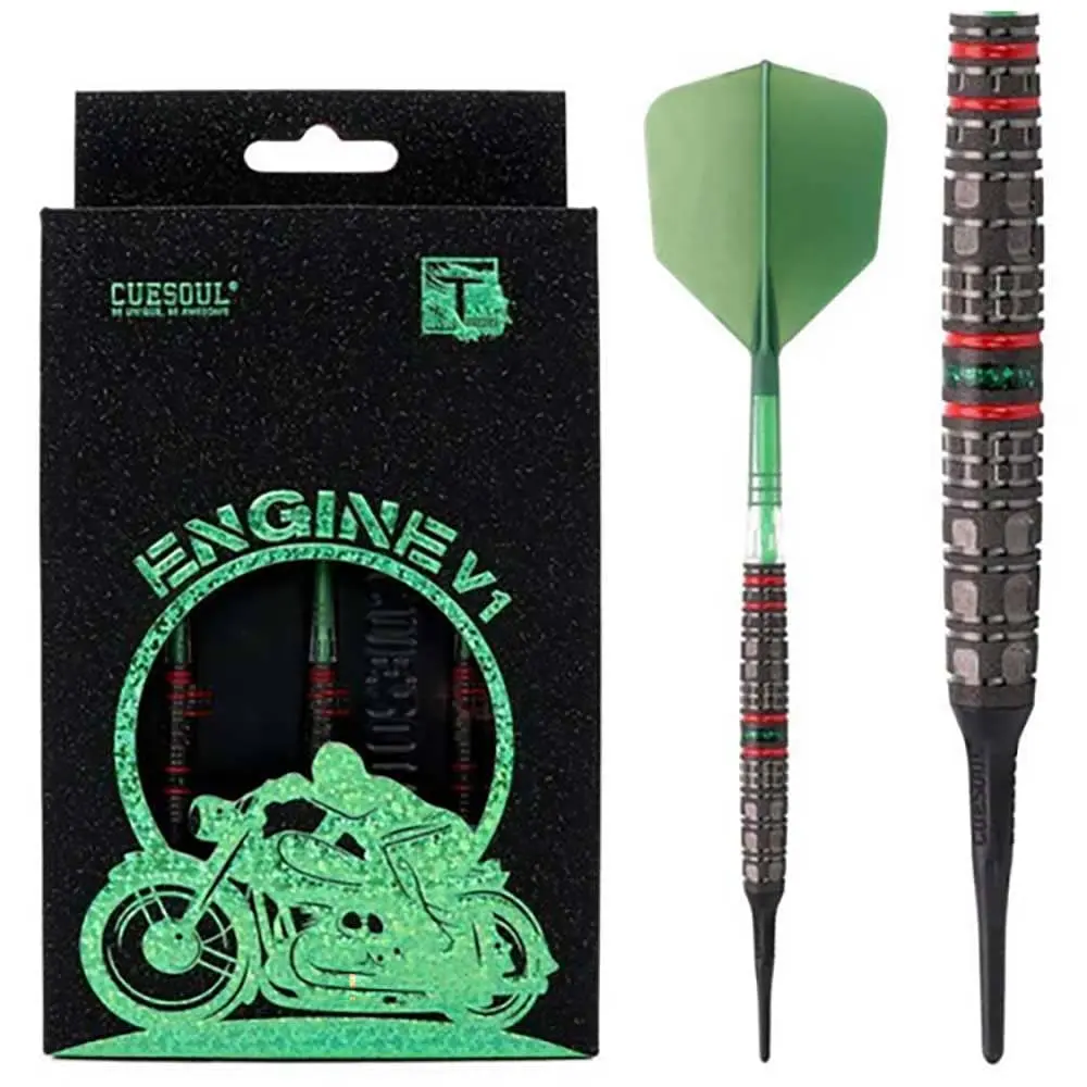 Dardos Cuesoul Engine Vreen Hope Soft tip 90% Tungsteno 19g Profesionales