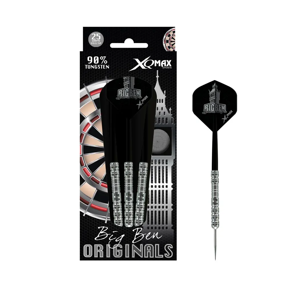XQmax Sports Dardos Big Ben Originals 21g 90%QD1004010 vista 5
