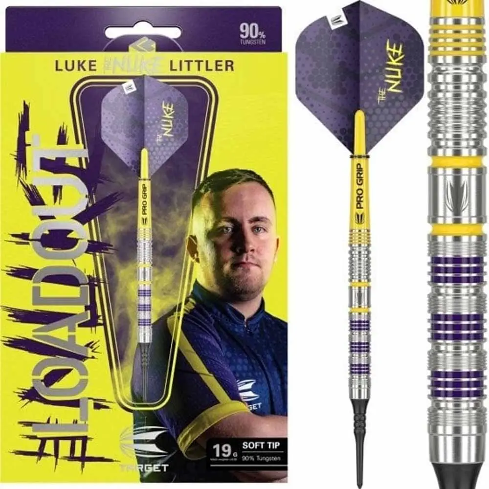 Dardos Target Darts Luke Littler Loadout 90% Tungsteno 19g Profesionales vista 4