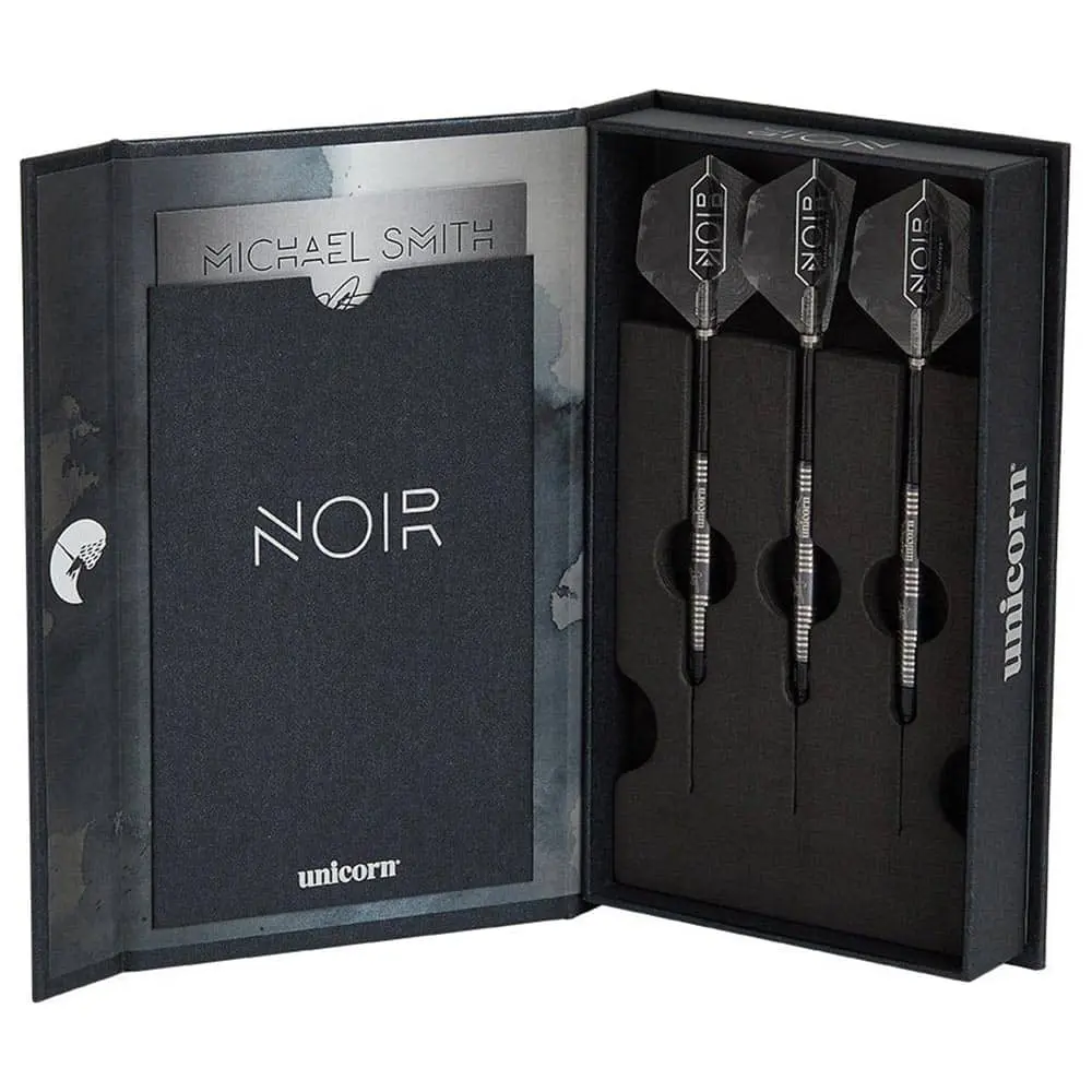 Dardos Unicorn Noir Michael Smith 90% Tungsteno 19g Profesionales vista 4