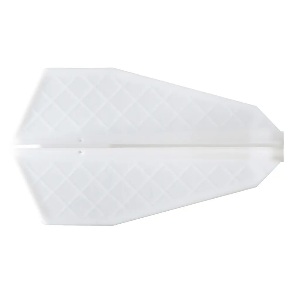 Plumas Cosmo Darts Flights Flight Pro S-1 White vista 2