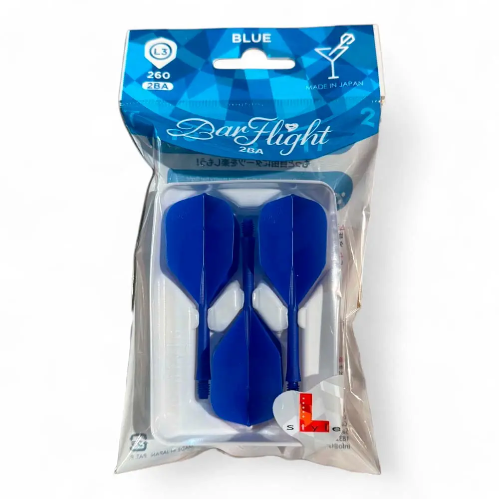 Plumas L-Style BarFlight L3 Shape Azul 2ba vista 2