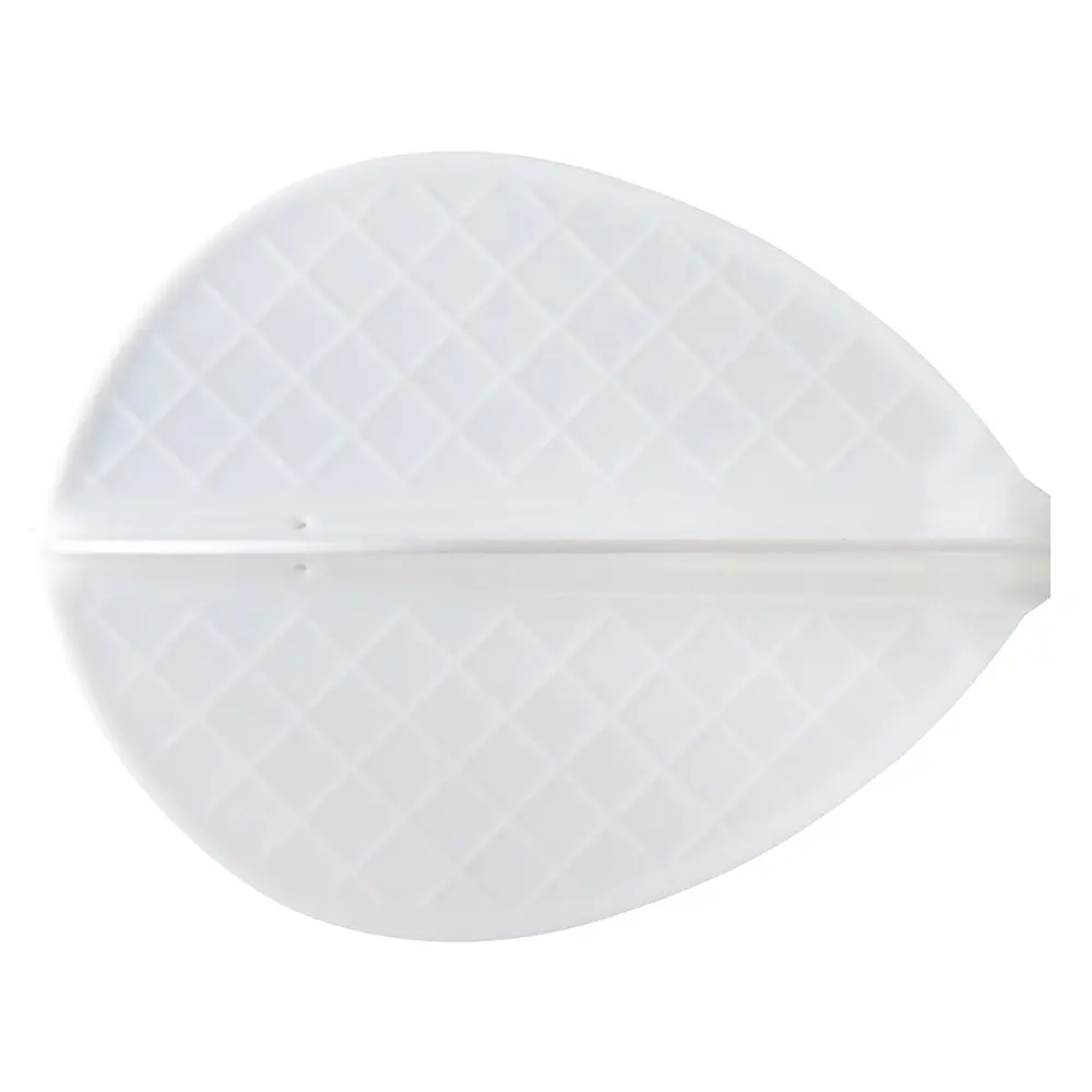 Plumas Cosmo Darts Flights Flight Pro D-4 White vista 3
