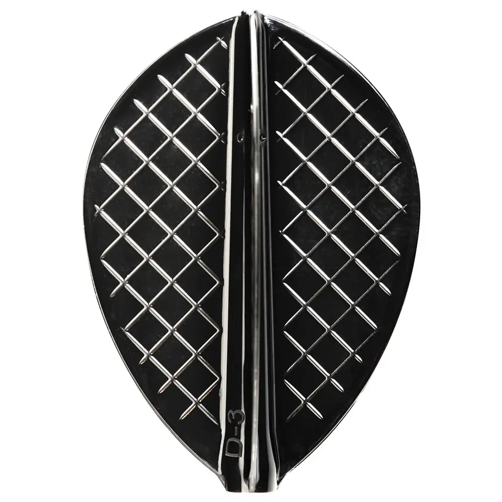 Plumas Cosmo Darts Flights Flight Pro D-3 Black