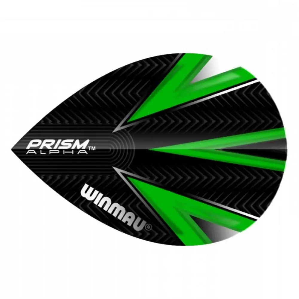 Plumas Winmau Darts Prism Alpha Pear Force Green6915.402 vista 2