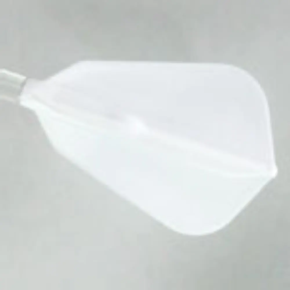 Plumas Fit Flight Air Fantail Blanca F-Shape vista 2