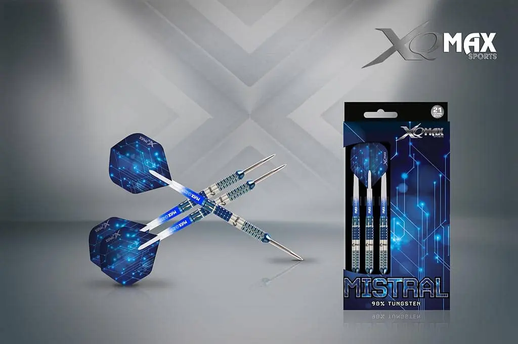 XQmax Sports Dardos Mistral 21gr 90%QD1103060 vista 4