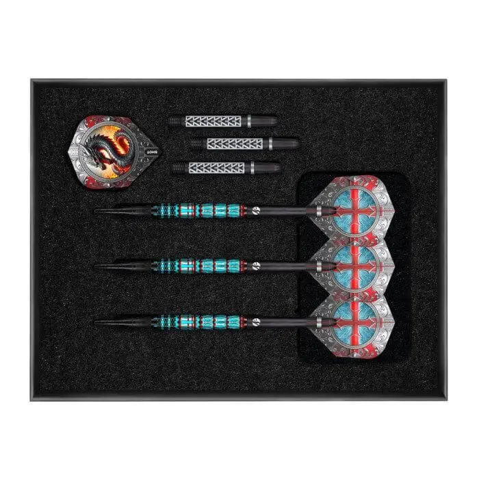 Dardos Shot Future Knights St George SofttipSH- 95% Tungsteno 20g Profesionales vista 4