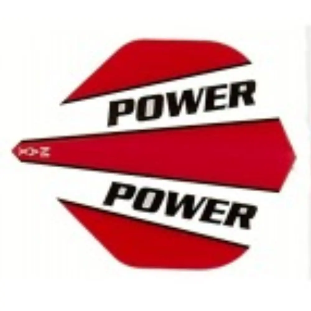 Plumas Power Max Standard Logo Roja/BlancaPX-106 vista 2