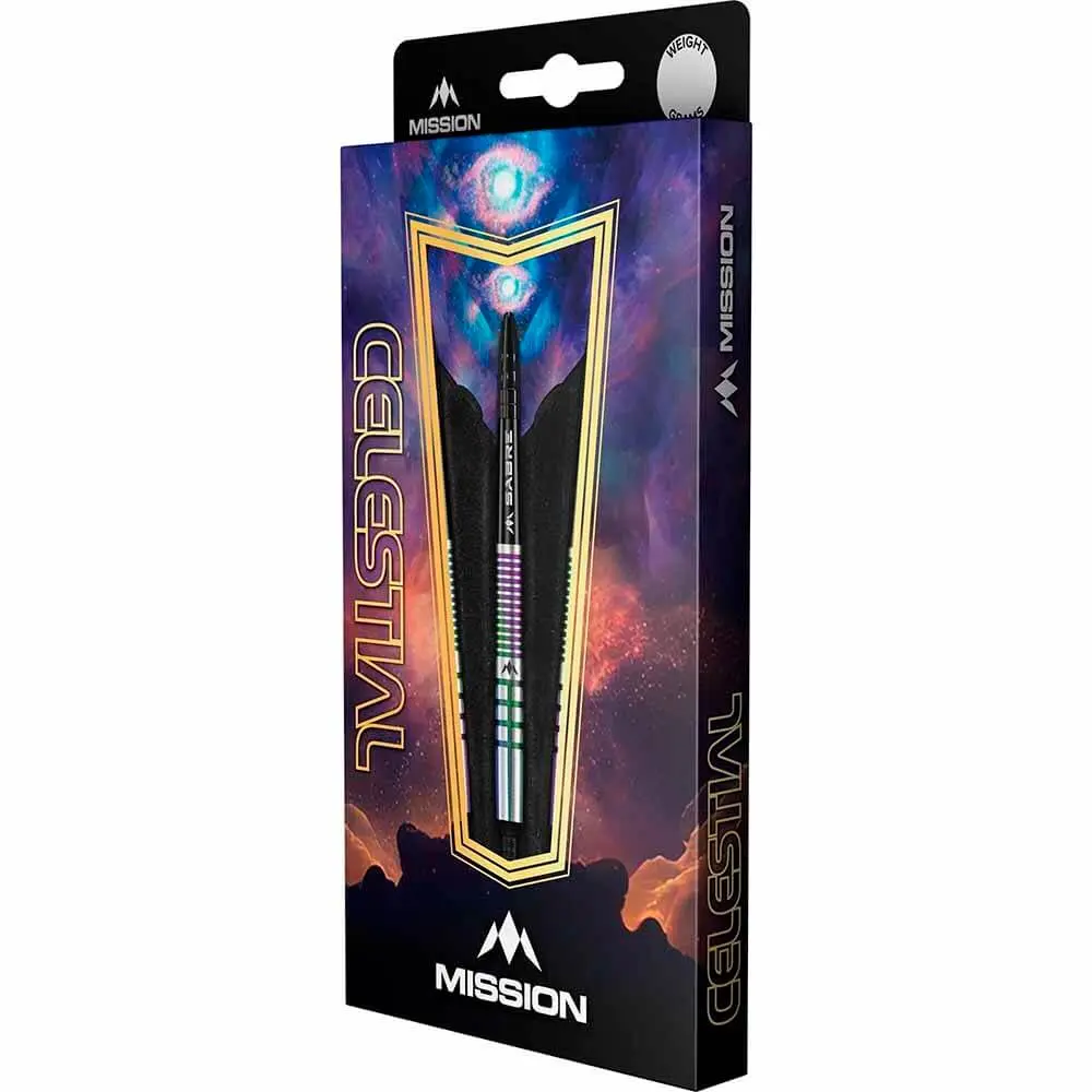 Dardos Mission Celestial Coral PVD 95% Tungsteno 18g Profesionales vista 5
