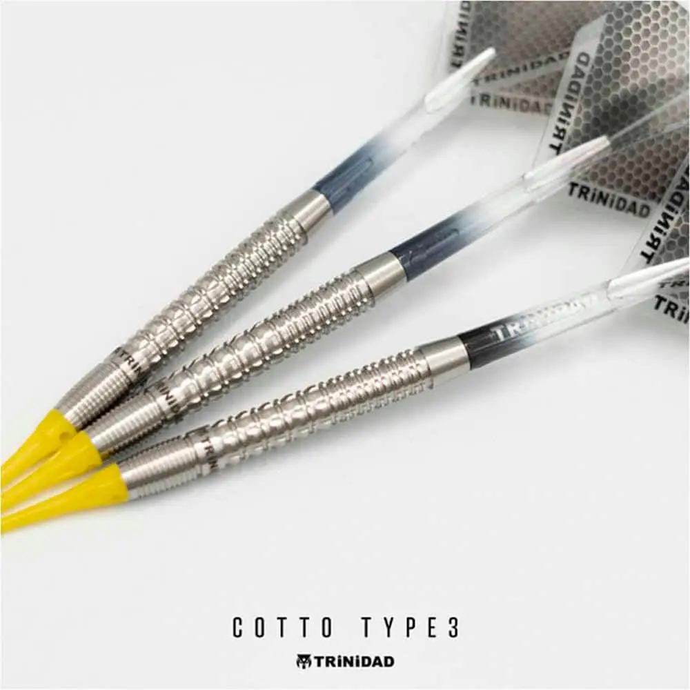 Dardos Trinidad Darts Pro Cotto Type 3 Masatsu Takayuk 90% Tungsteno 21g Profesionales vista 2