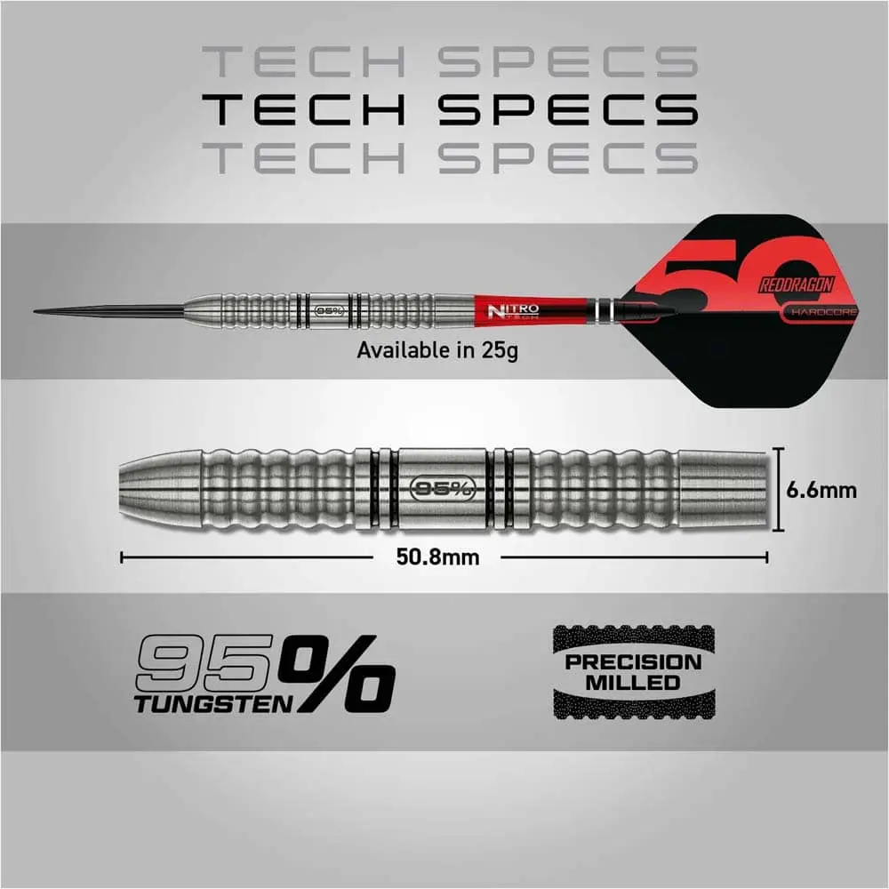 Dardos Red Dragon Penetrator 1 95% 25g vista 6