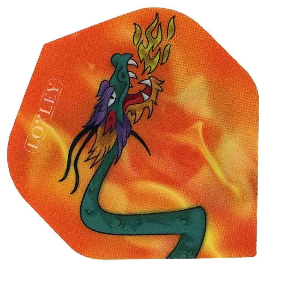 Plumas Loxley Darts The Dragon Estandar no2 vista 2