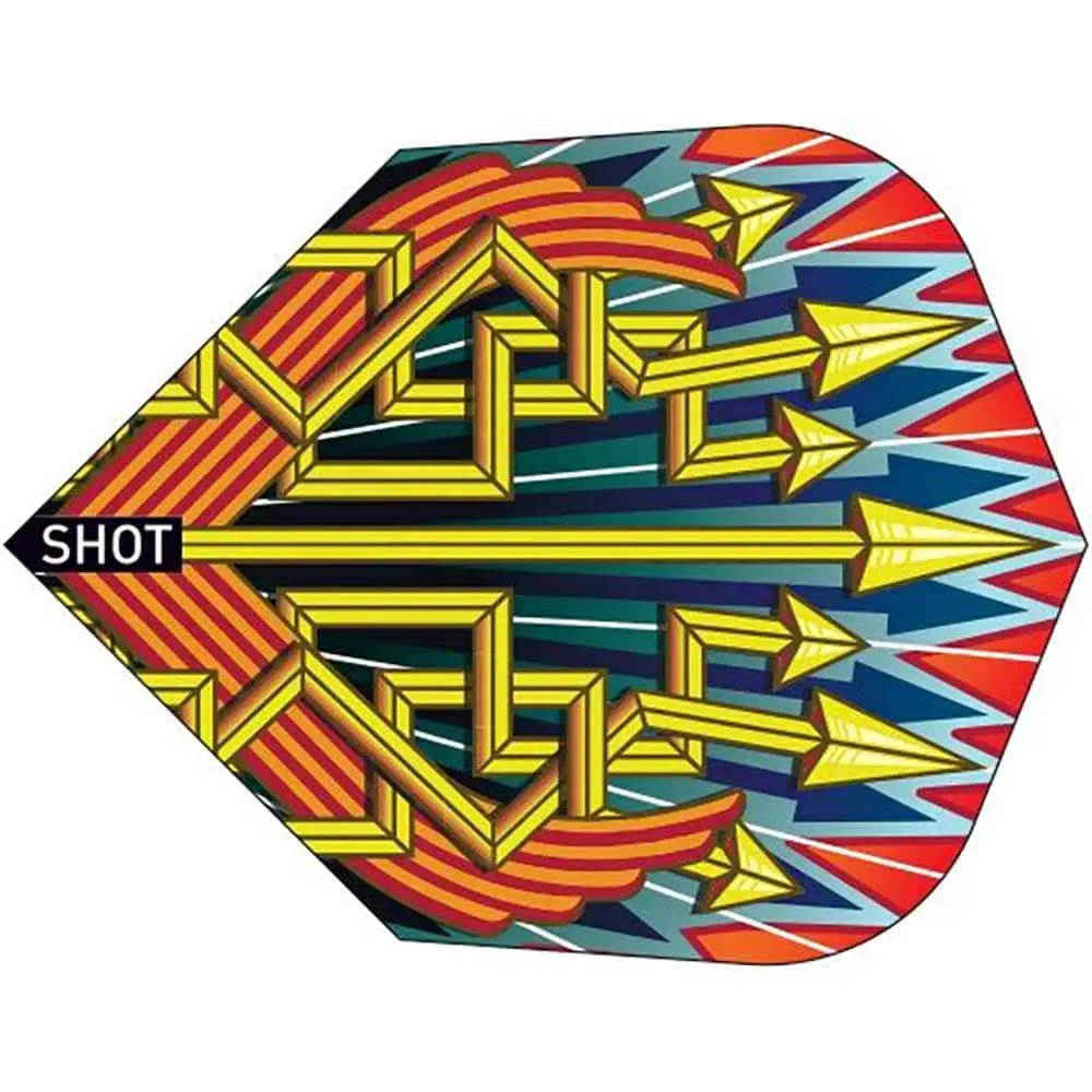 Plumas Shot Darts Branded Roman Empire Legion Shape nº6SH-SF6669 vista 2