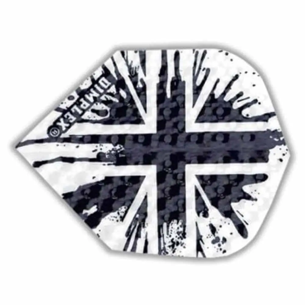 Plumas Harrows Darts Dimplex Union Jack Paint Splat4005.. vista 2