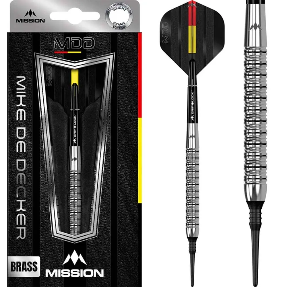 Dardos Mission Mike de Decker Brass Latón 18g Iniciación vista 3
