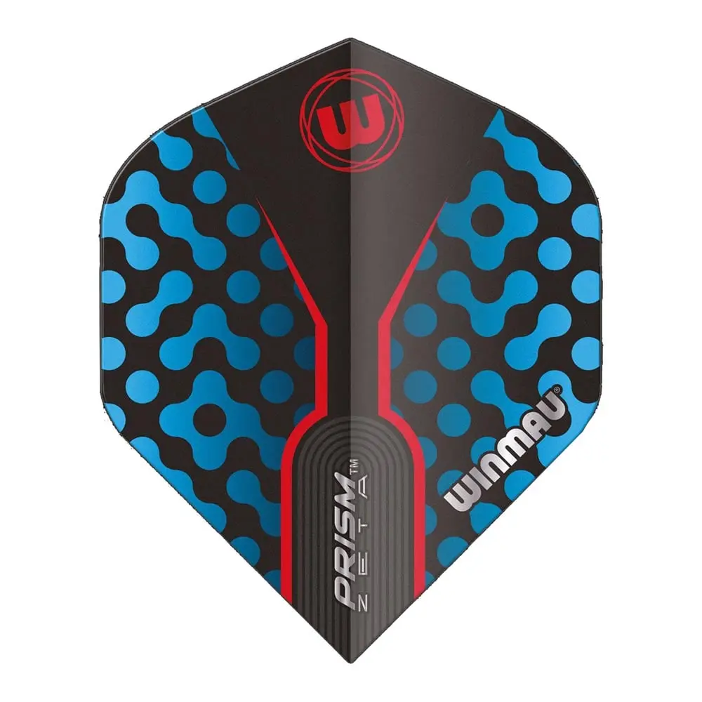 Plumas Winmau Darts Prism Zeta Black, Blue Red Standard6915.307