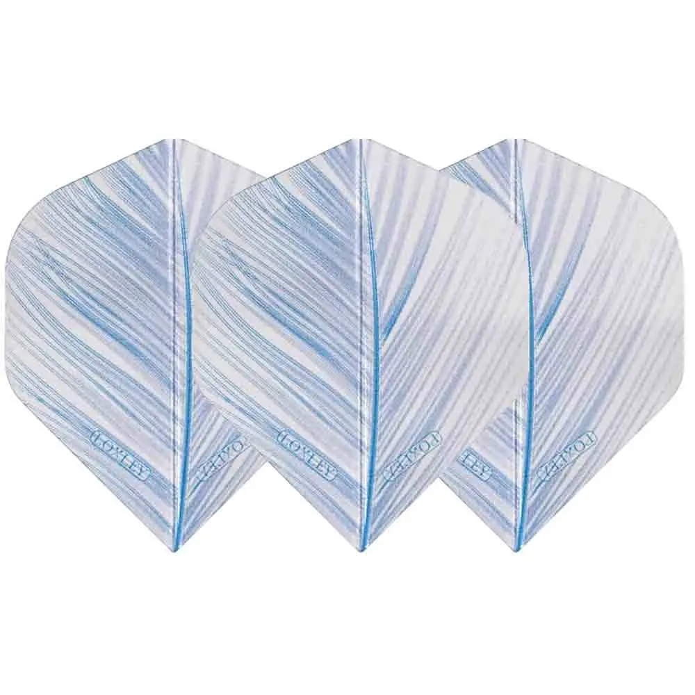 Plumas Loxley Darts Azul Transparente Estandar no2 vista 2