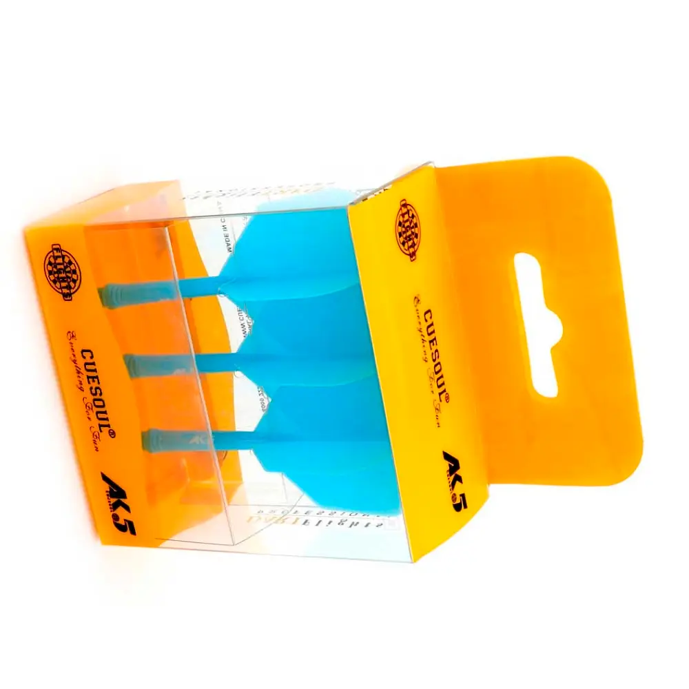 Plumas Cuesoul Flights AK5 Shape M AzulCSAK-55YS vista 3