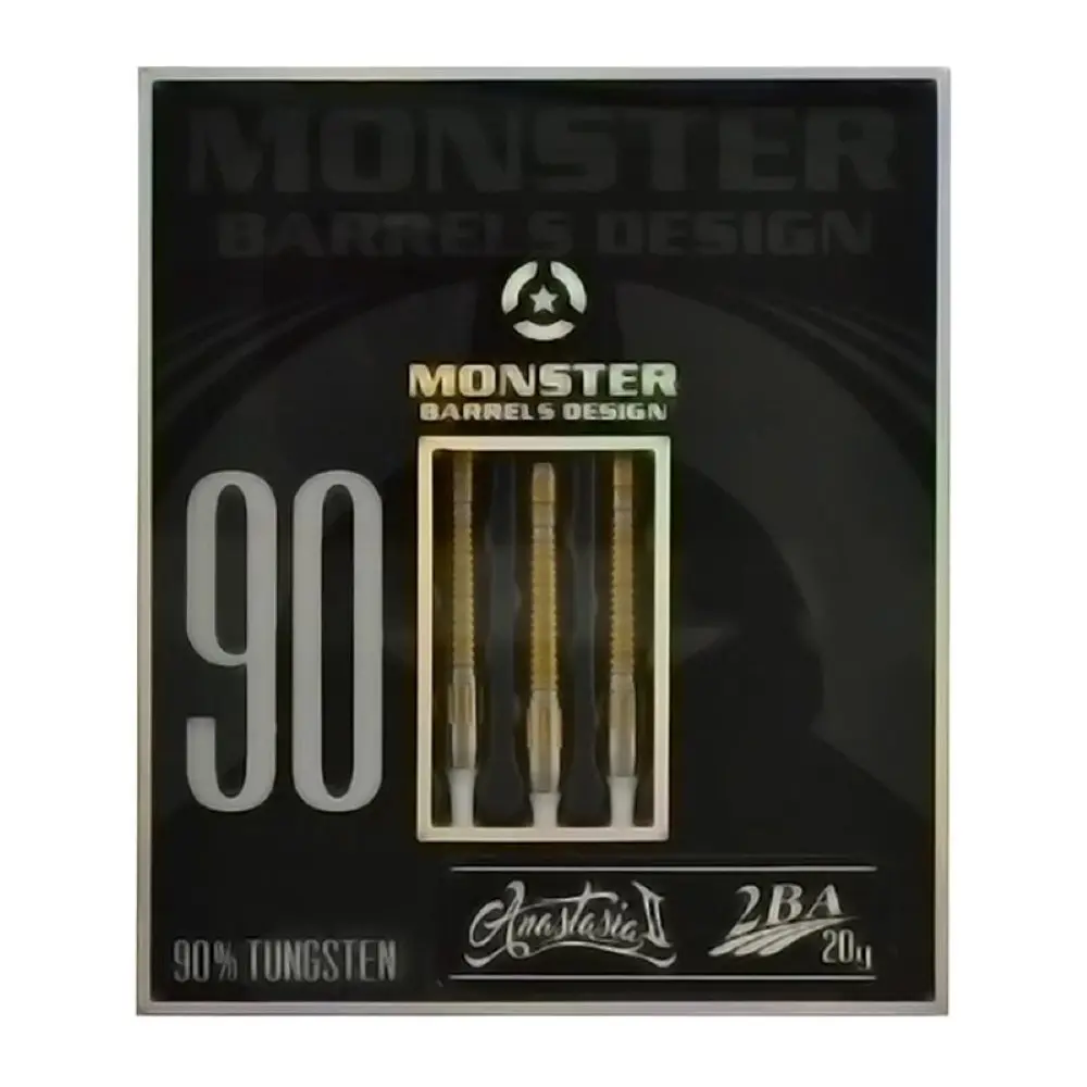 Dardos Monster Darts Anastasia 2 2BA 90% Tungsteno 20g Profesionales vista 3