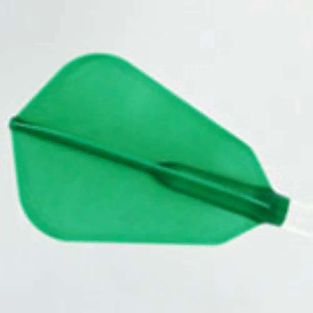 Plumas Fit Flight Air Fantail Verde Oscuro F-Shape vista 3