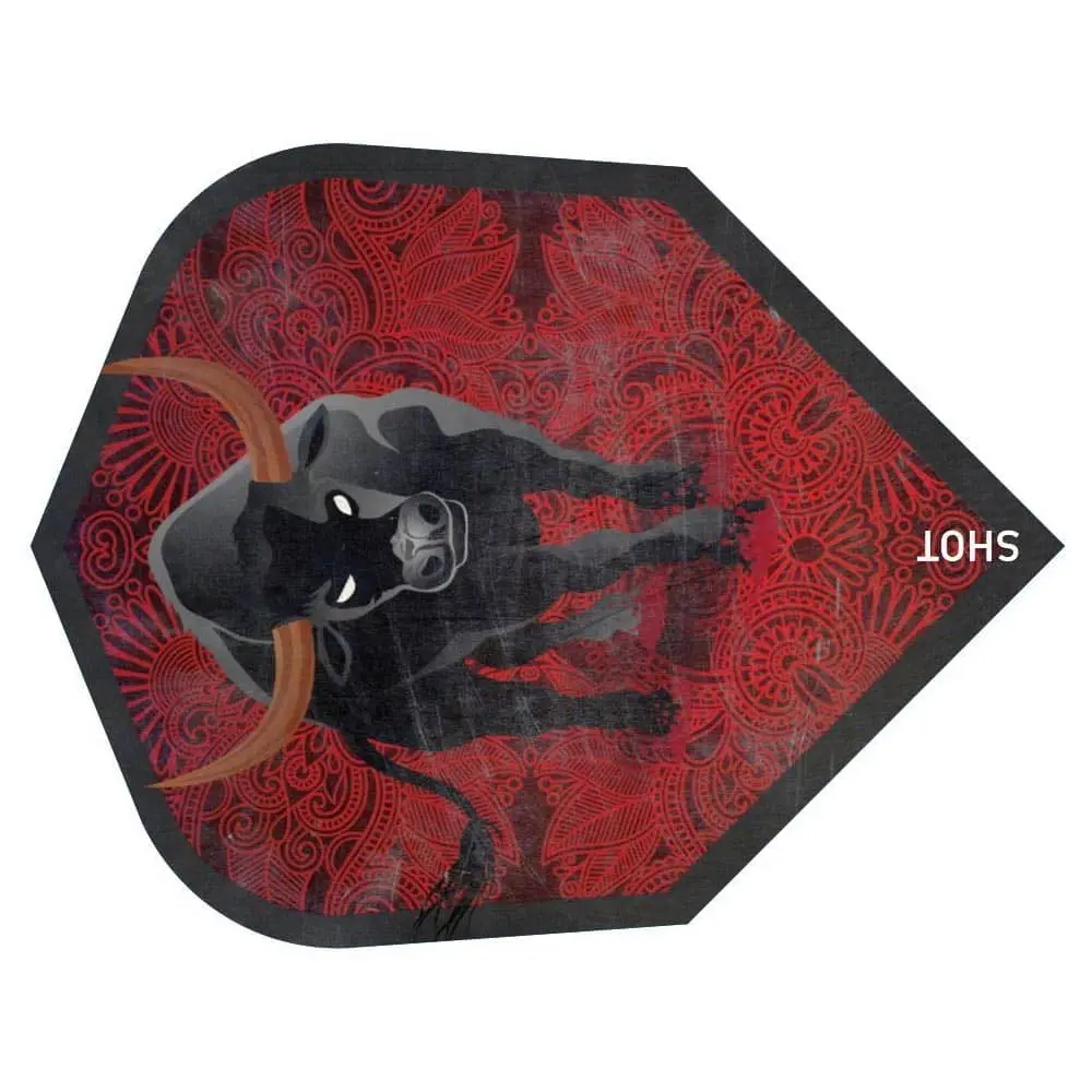 Plumas Shot Darts Americana Longhorn ShapeSH-SF5405 vista 3